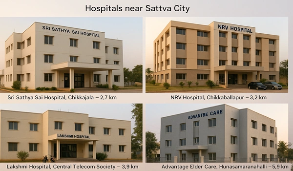 Hospitals Near Sattva City Hospitals Near Sattva City